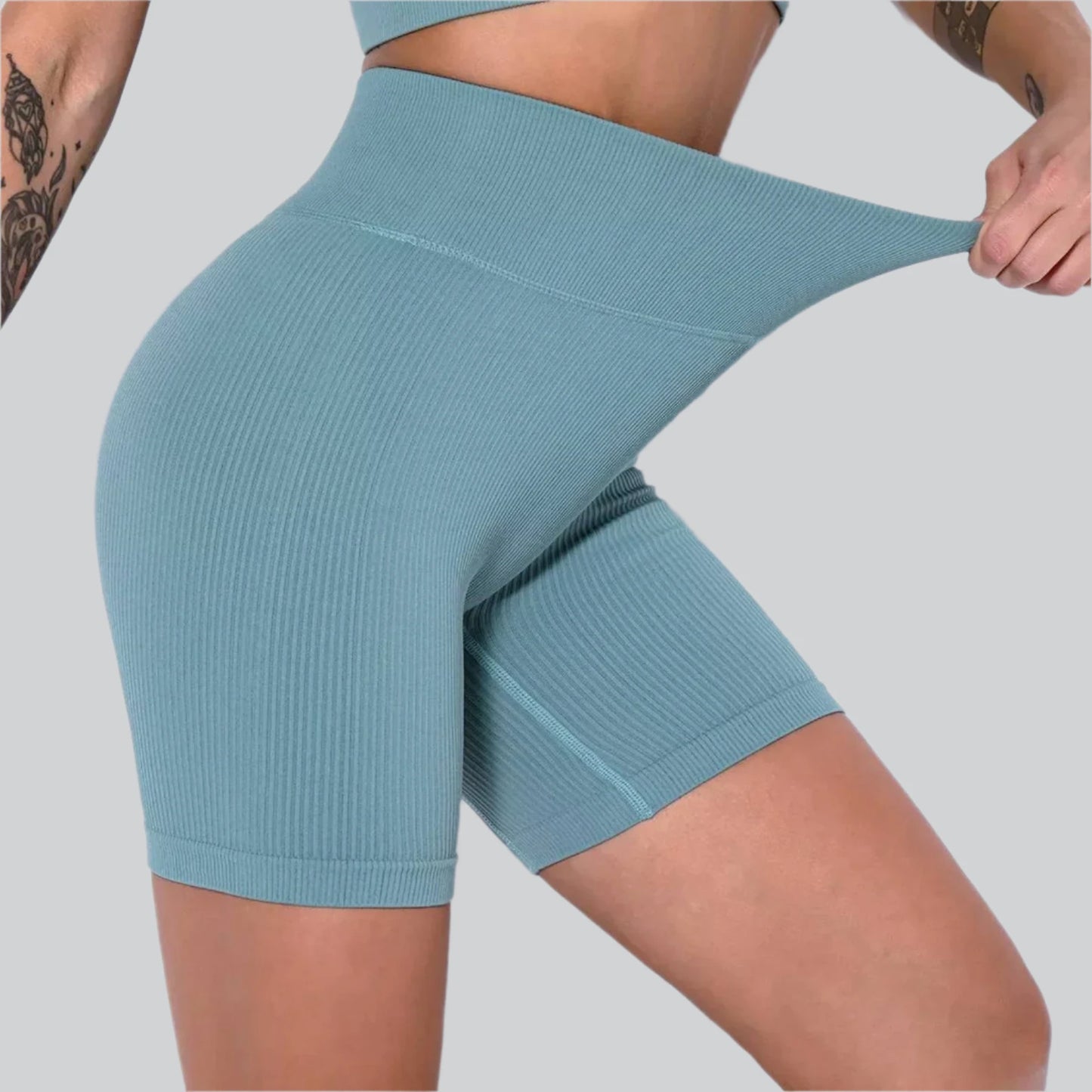 High Waist Cycling Shorts